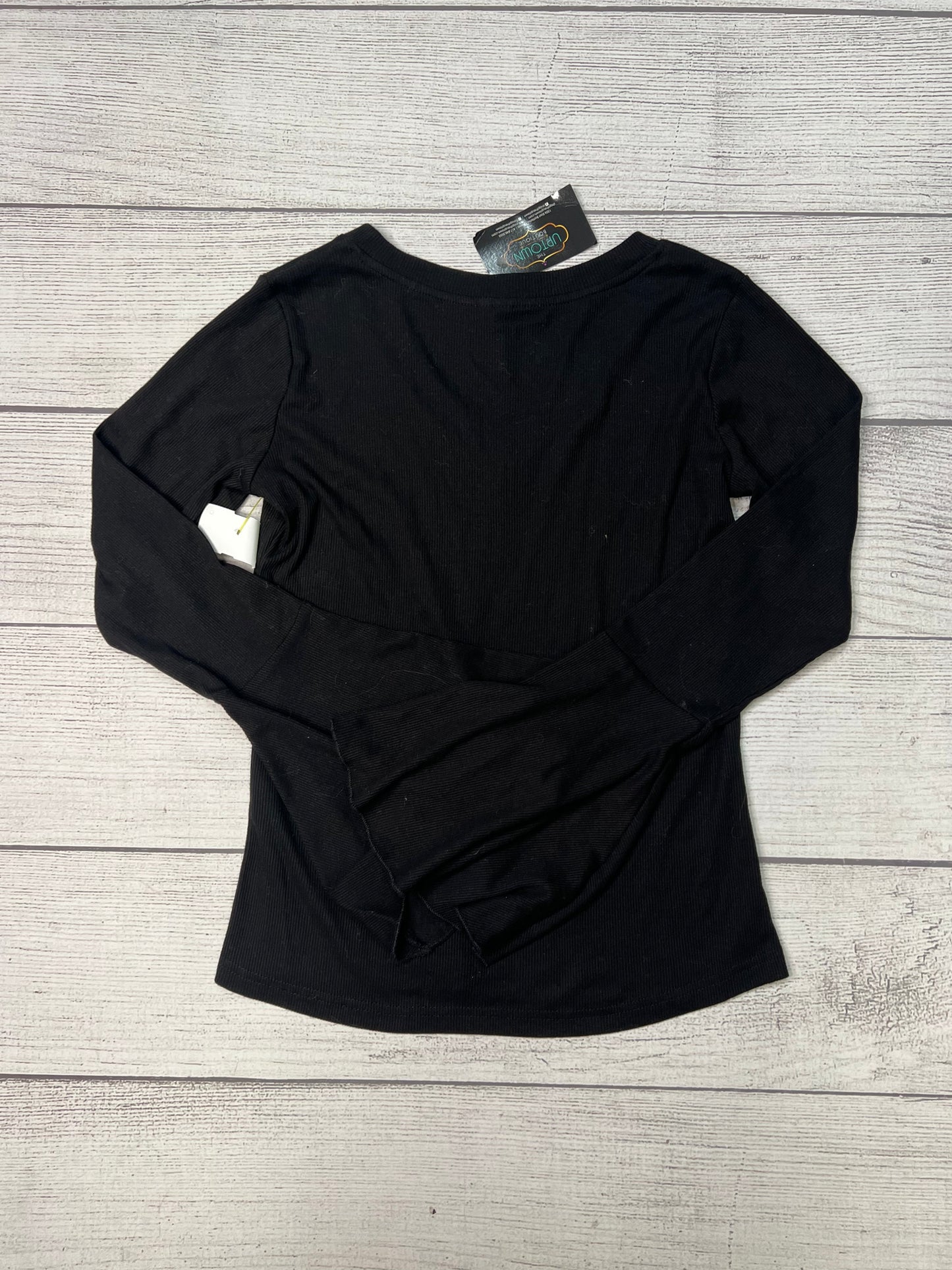 Top Long Sleeve By Hayden La In Black, Size: L