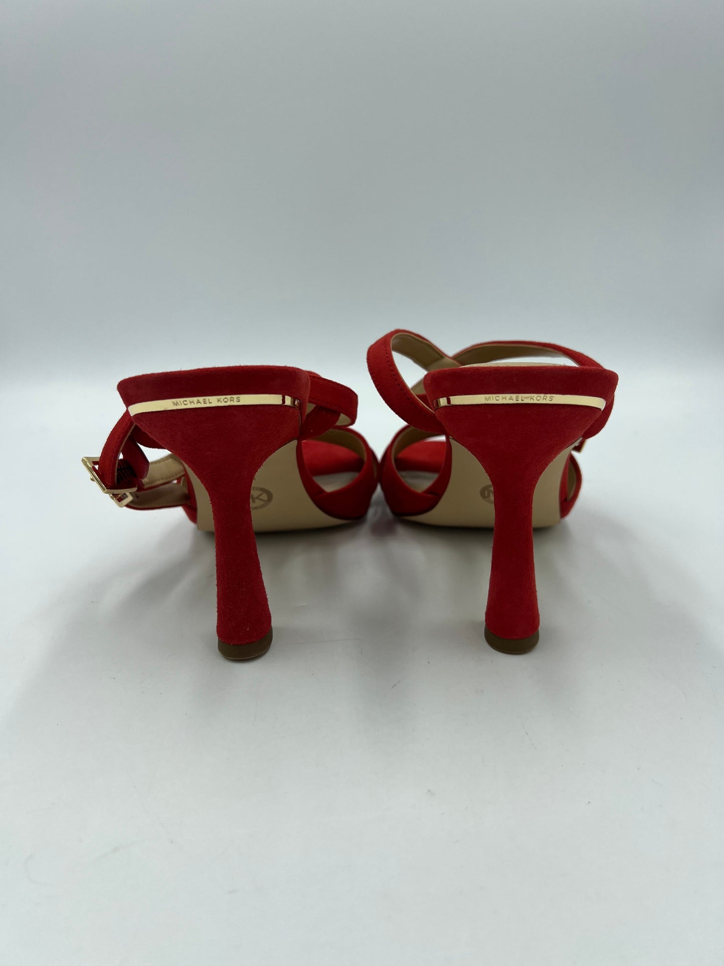 Like New! Shoes Designer By Michael Kors In Red, Size: 10