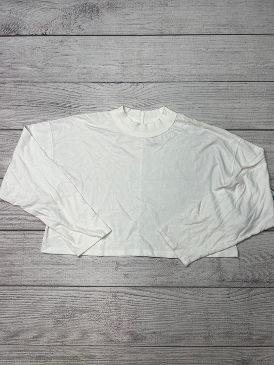 Top Long Sleeve By Free People In White, Size: L