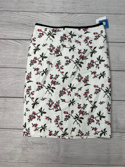 Skirt Midi By Ann Taylor In Floral, Size: 8