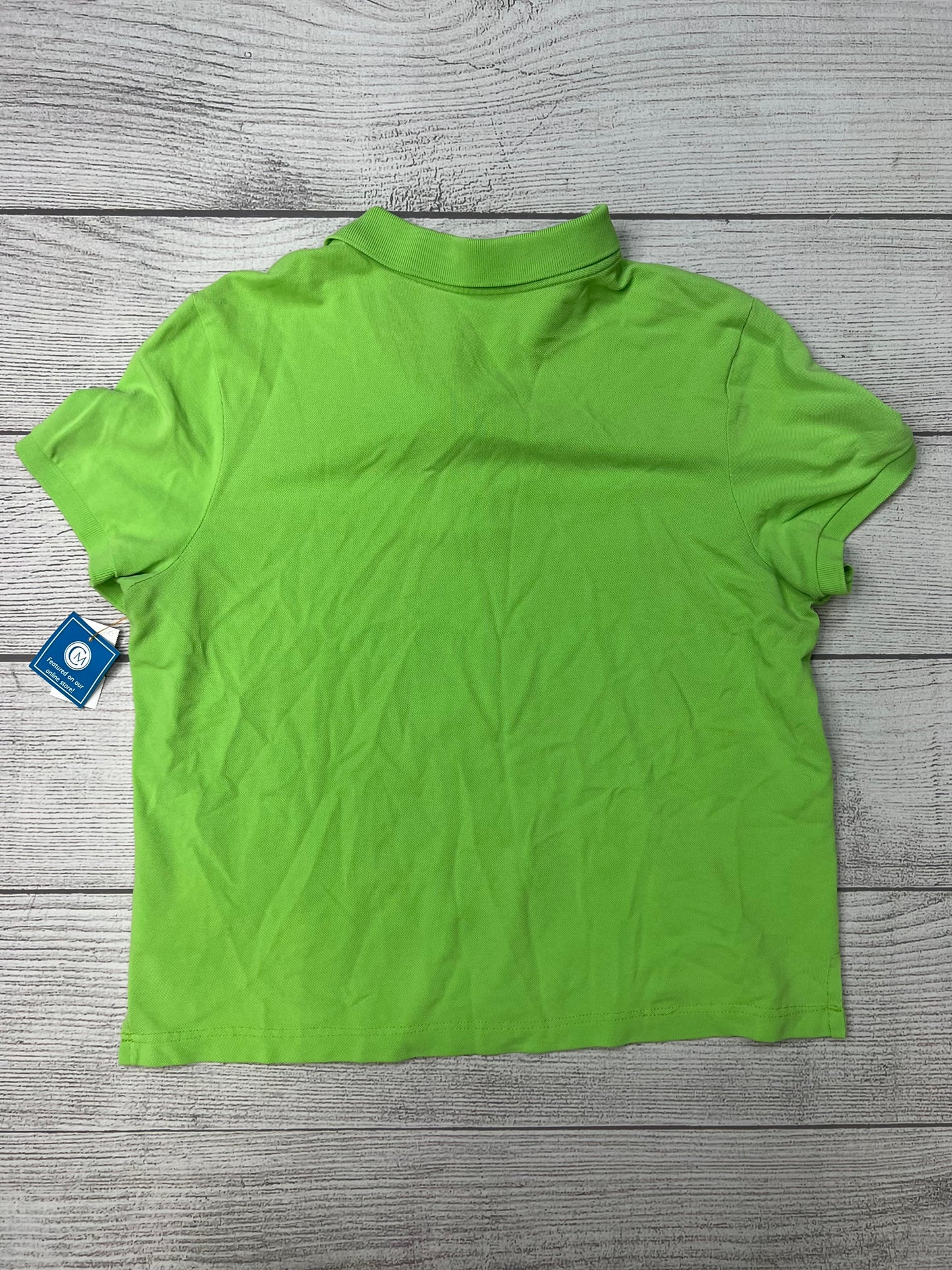 Top Short Sleeve By Lilly Pulitzer In Green, Size: Xl