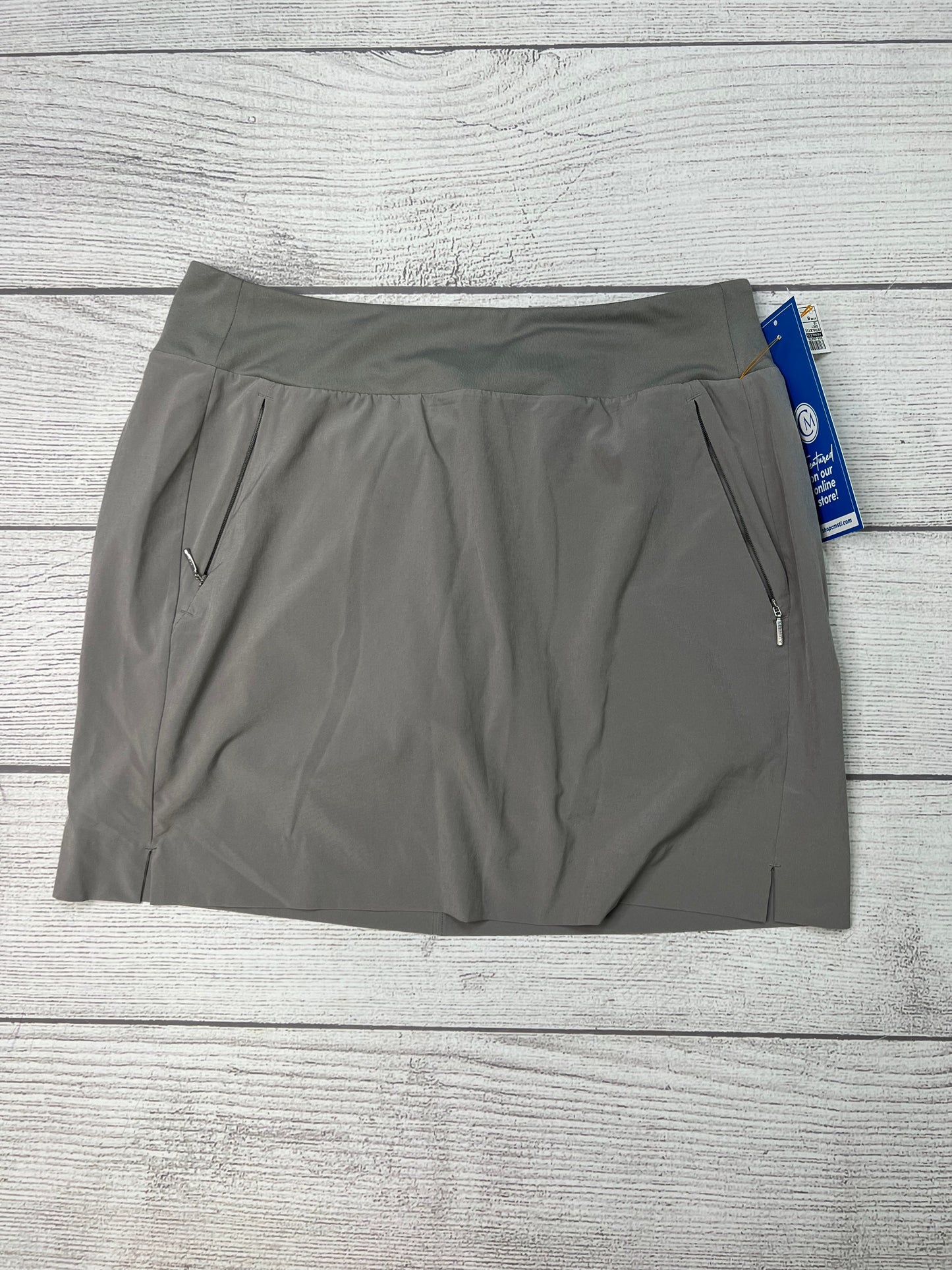 Athletic Skirt Skort By Athleta In Grey, Size: M