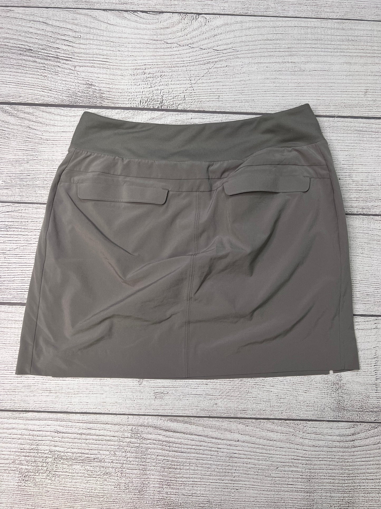 Athletic Skirt Skort By Athleta In Grey, Size: M