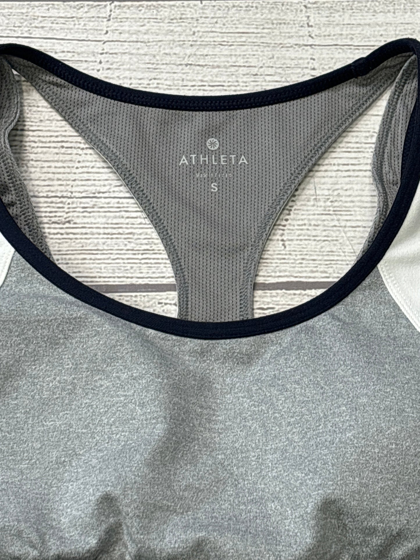 Athletic Bra By Athleta In Blue Grey, Size: S