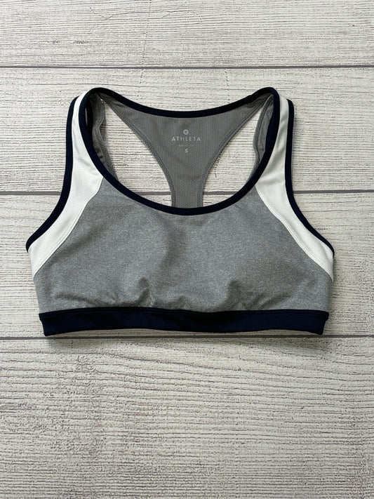 Athletic Bra By Athleta In Blue Grey, Size: S