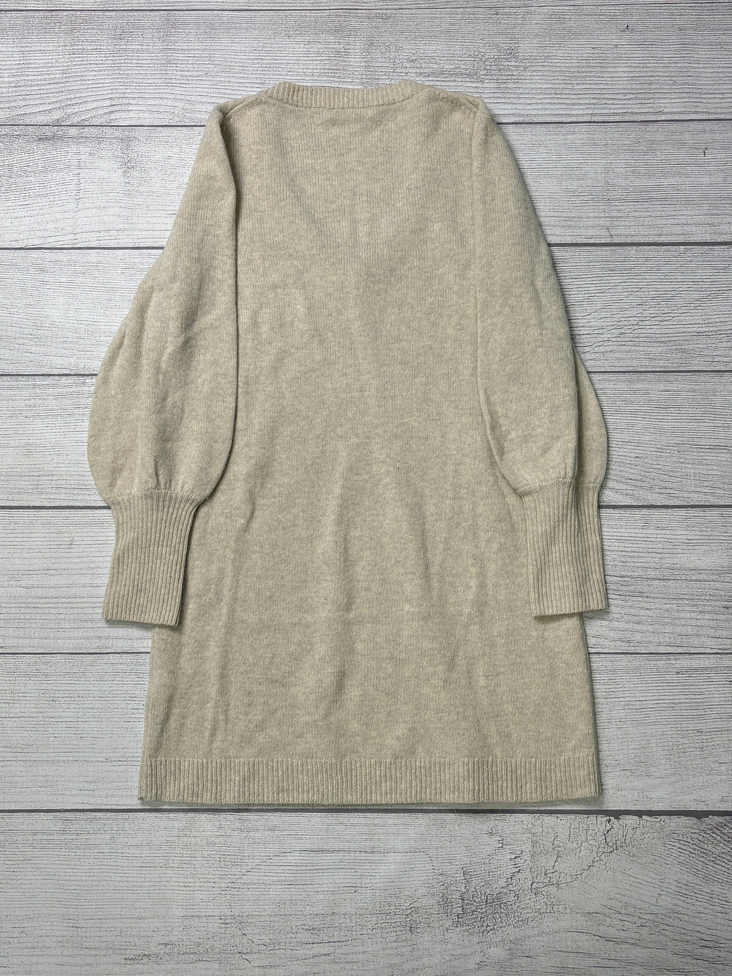 Dress Sweater By Madewell In Cream, Size: M