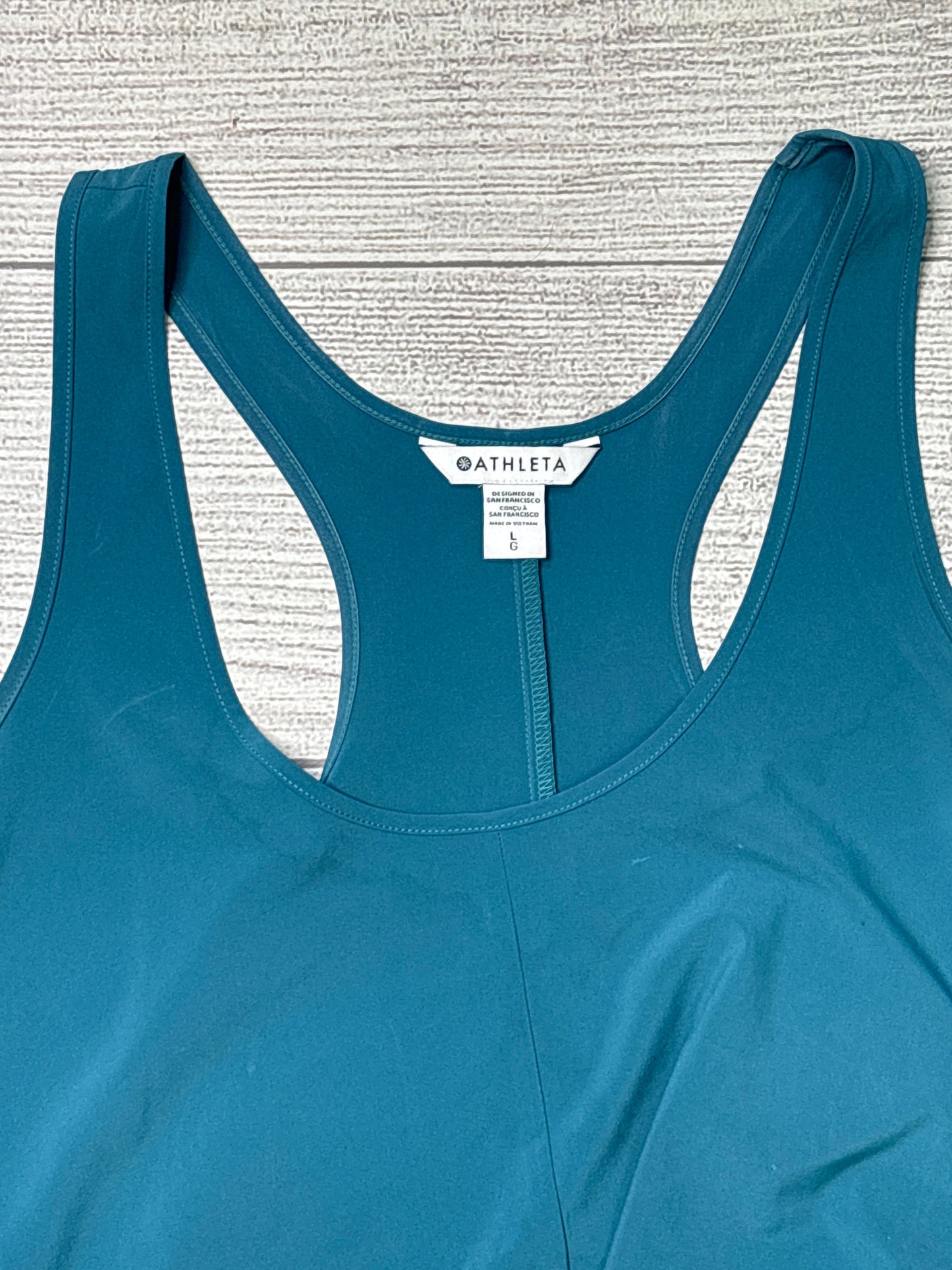 Athletic Dress By Athleta In Blue, Size: L