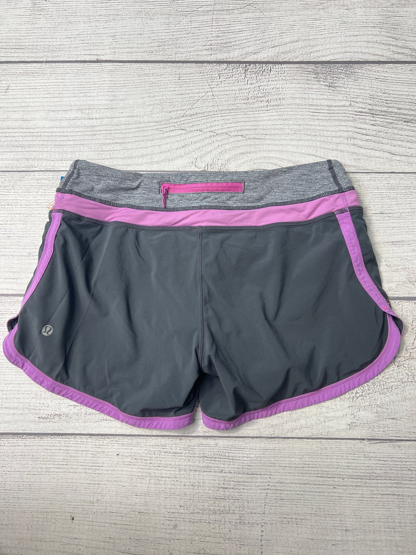 Athletic Shorts By Lululemon In Grey, Size: S