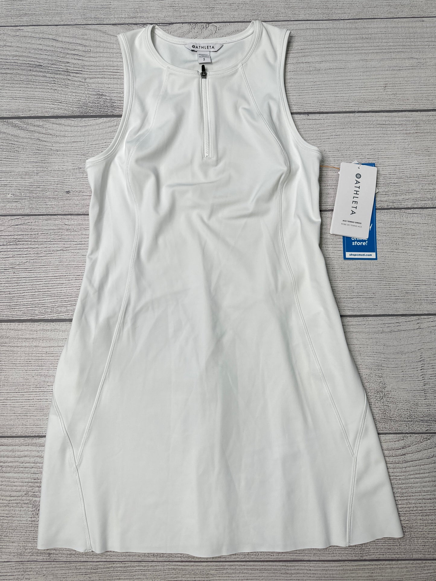 Athletic Dress By Athleta In White, Size: S