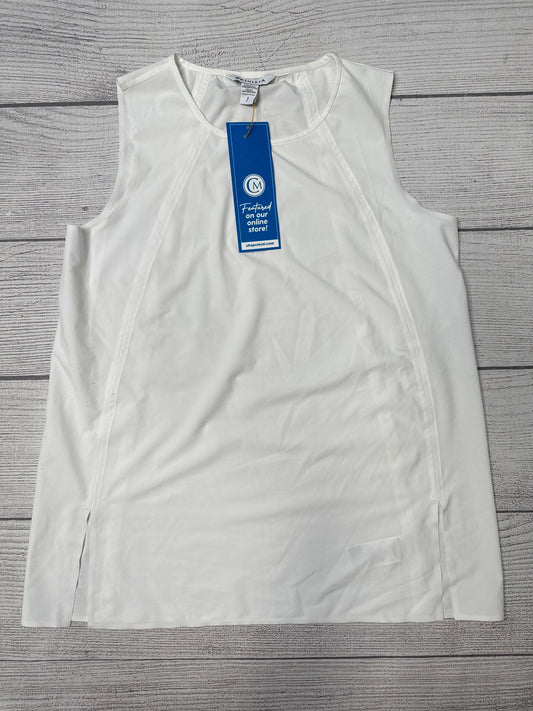 Athletic Tank Top By Athleta In White, Size: S