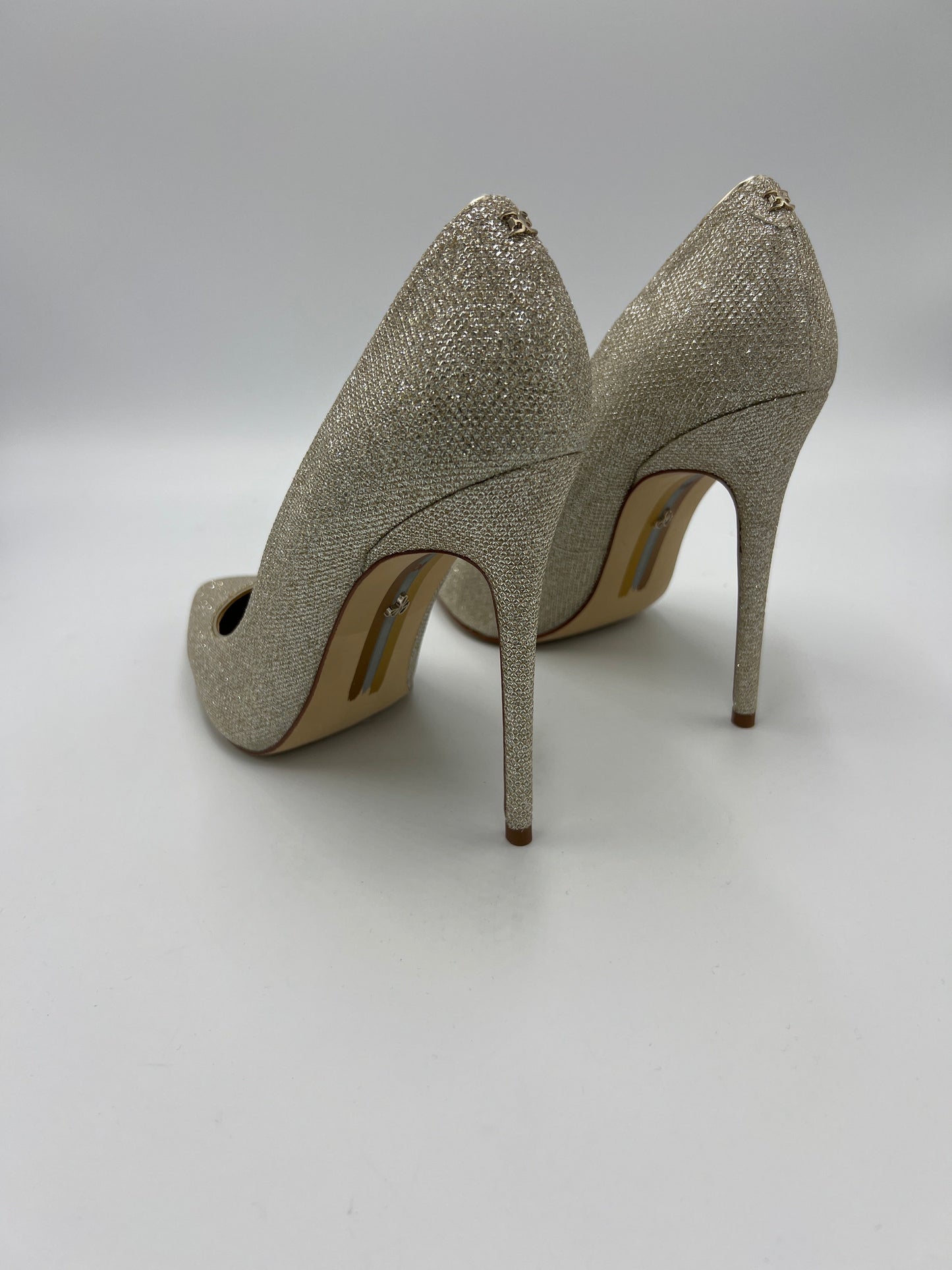 Shoes Heels Stiletto By Sam Edelman In Gold, Size: 10