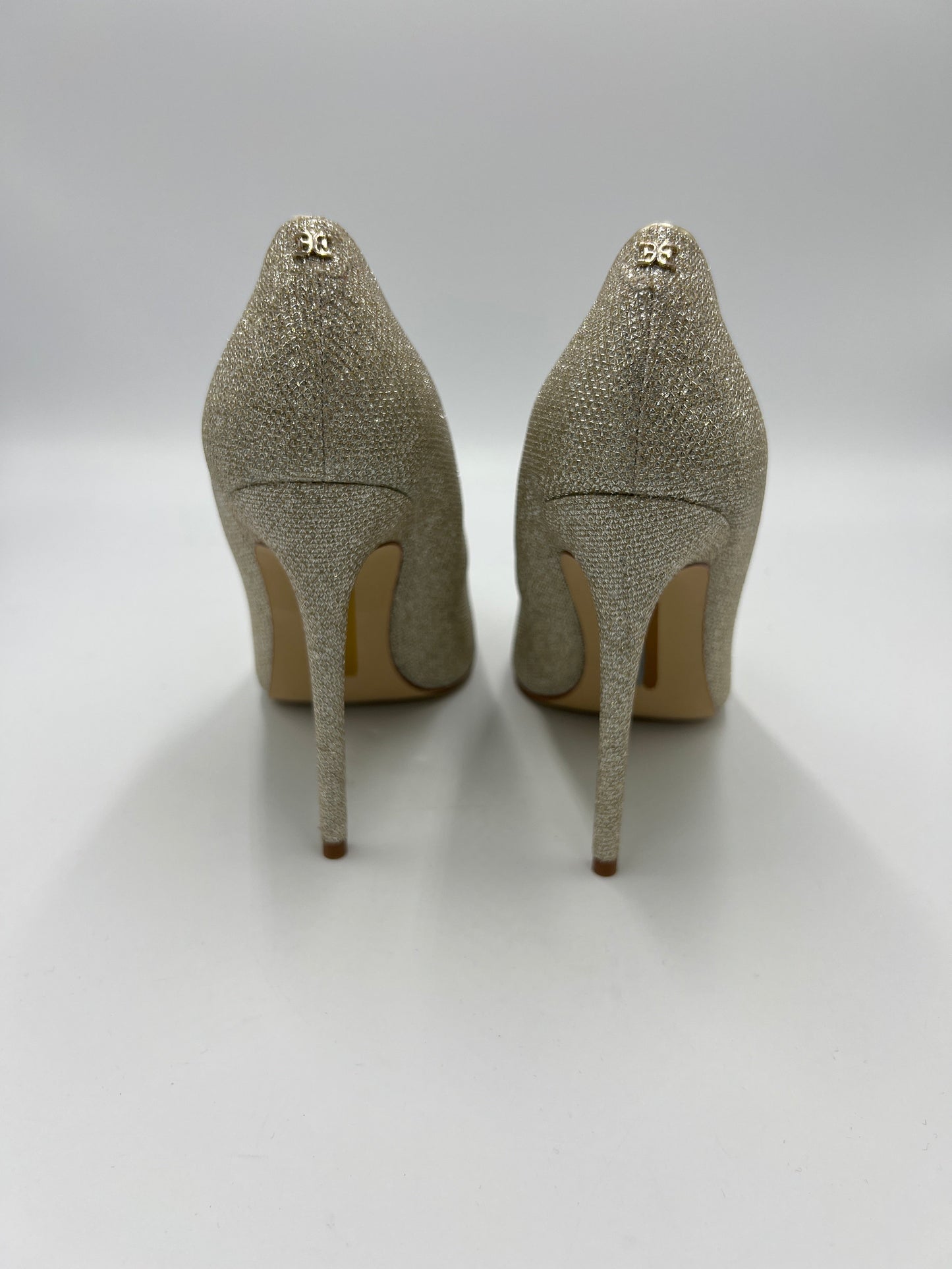 Shoes Heels Stiletto By Sam Edelman In Gold, Size: 10