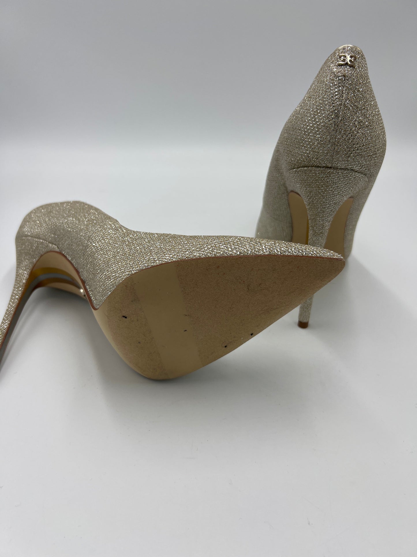 Shoes Heels Stiletto By Sam Edelman In Gold, Size: 10