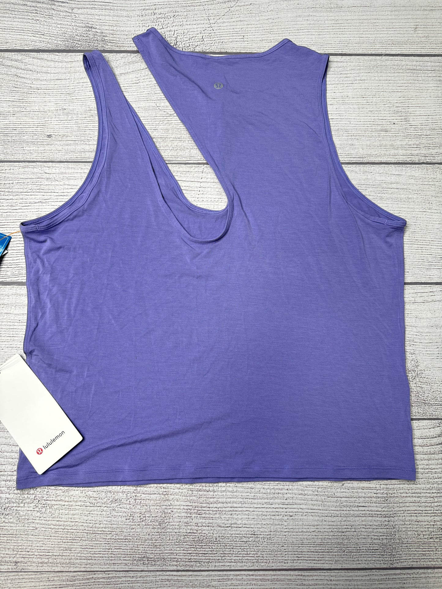 Athletic Tank Top By Lululemon In Purple, Size: L