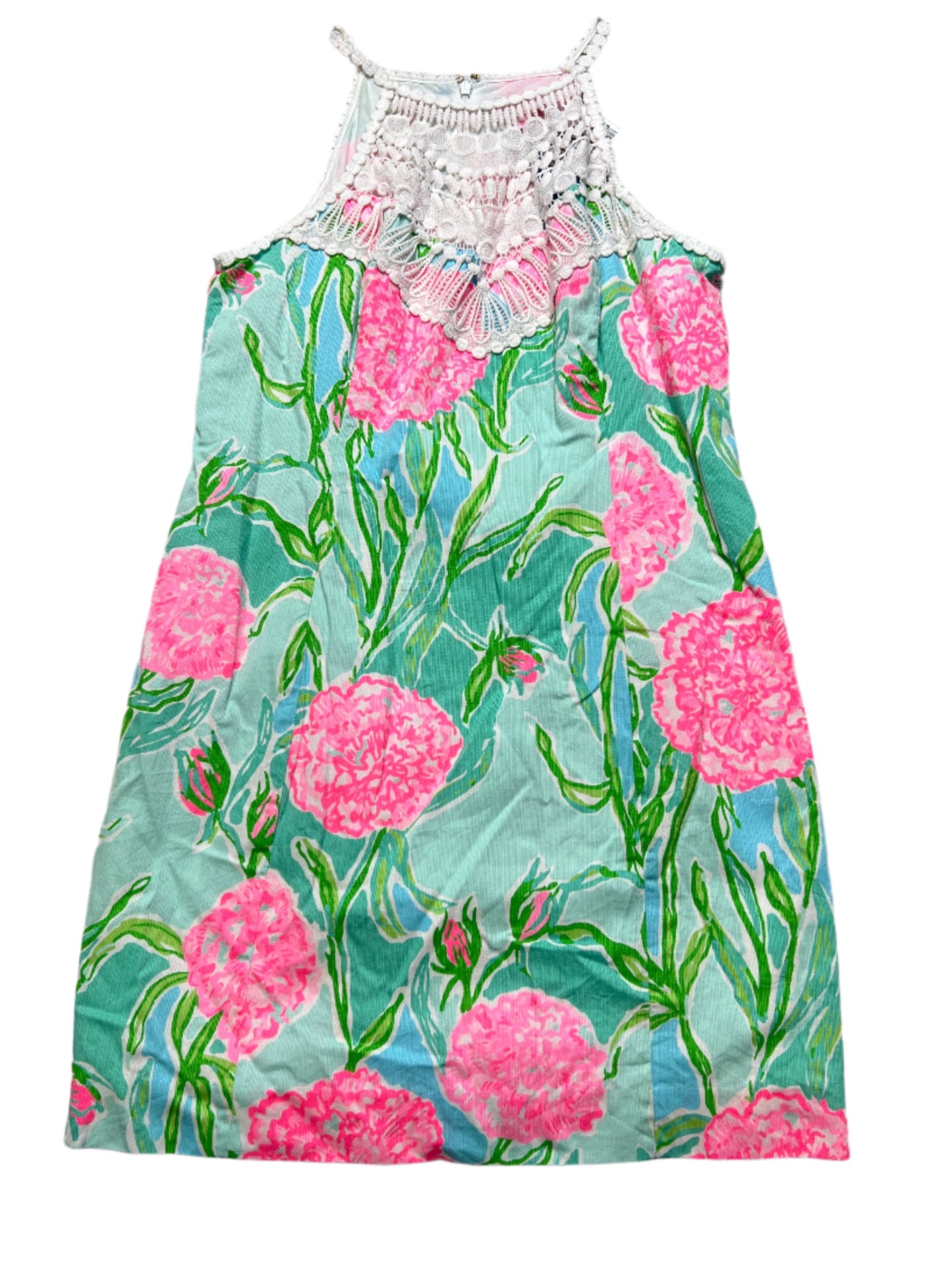 Dress Casual Short By Lilly Pulitzer In Pinkgreen, Size: L