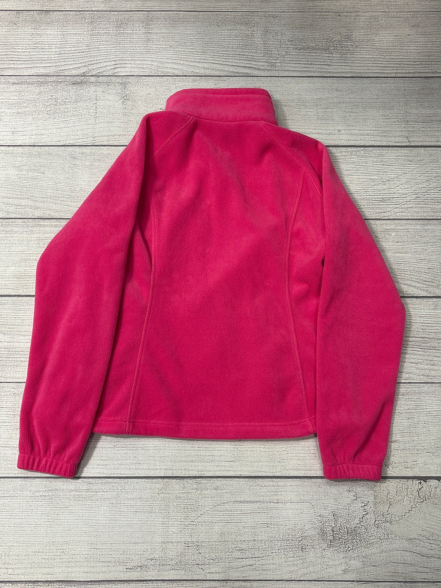 Jacket Fleece By Columbia In Pink, Size: Xl