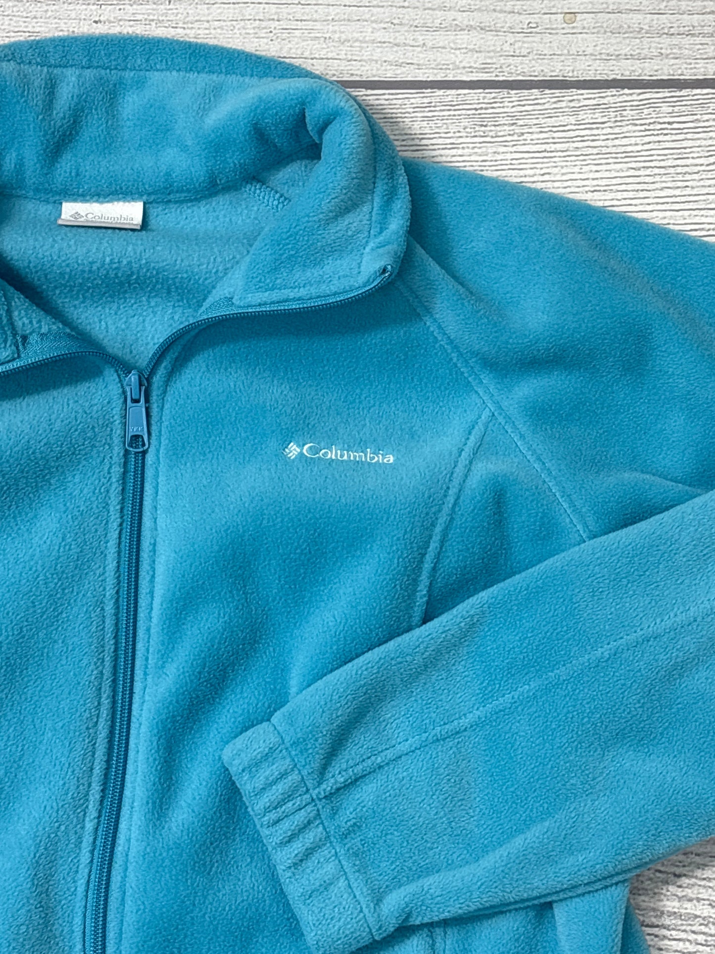 Jacket Fleece By Columbia In Blue, Size: Xl