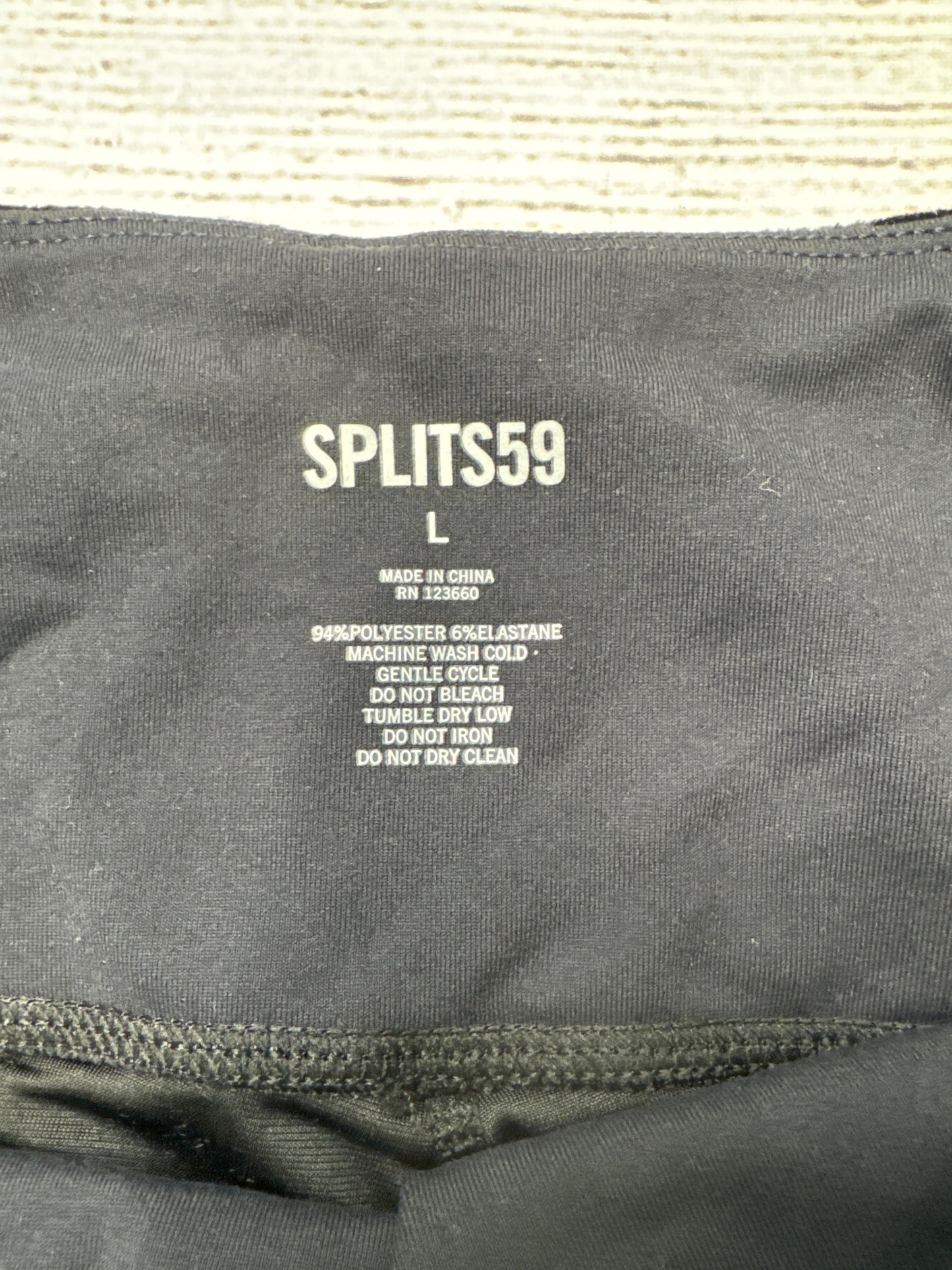 Pants Leggings By Splits59 In Black, Size: L