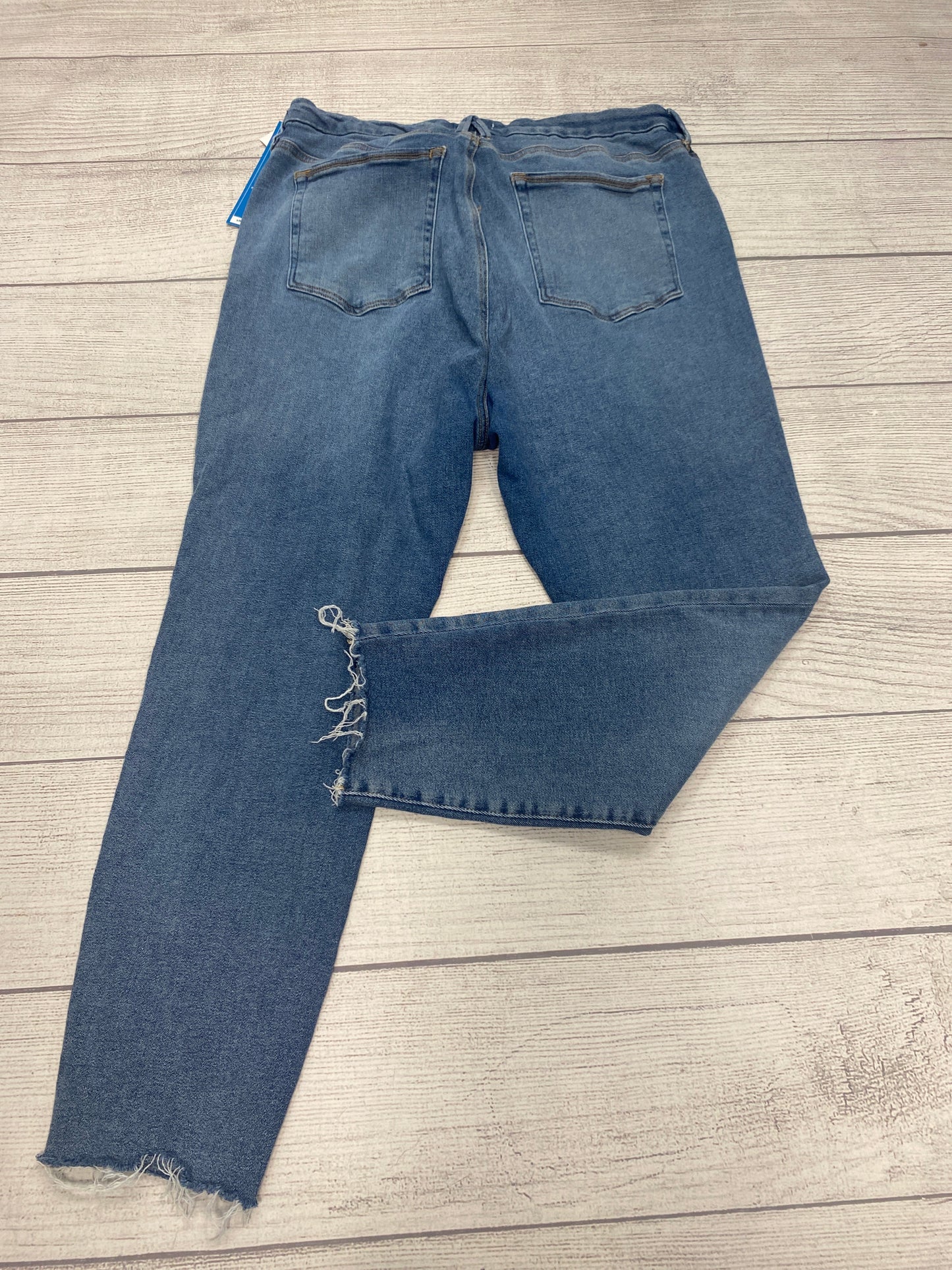 Jeans Designer By Good American In Blue Denim, Size: 20