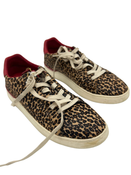 Shoes Designer By Coach In Animal Print, Size: 11