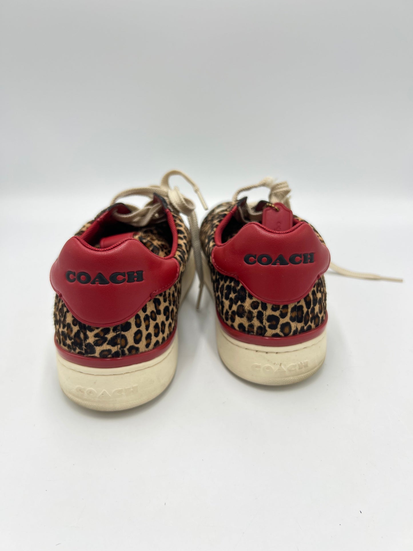 Shoes Designer By Coach In Animal Print, Size: 11