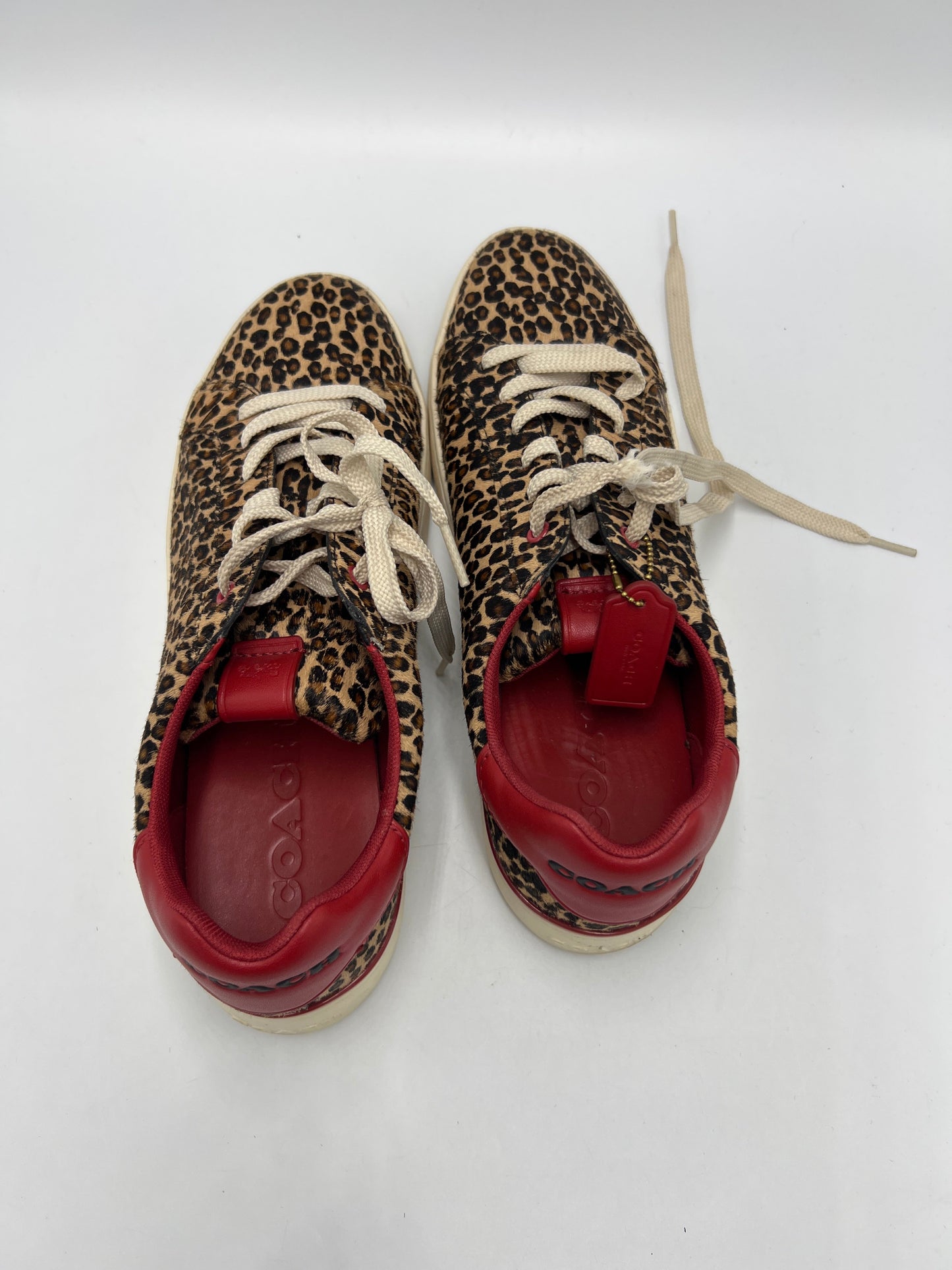 Shoes Designer By Coach In Animal Print, Size: 11