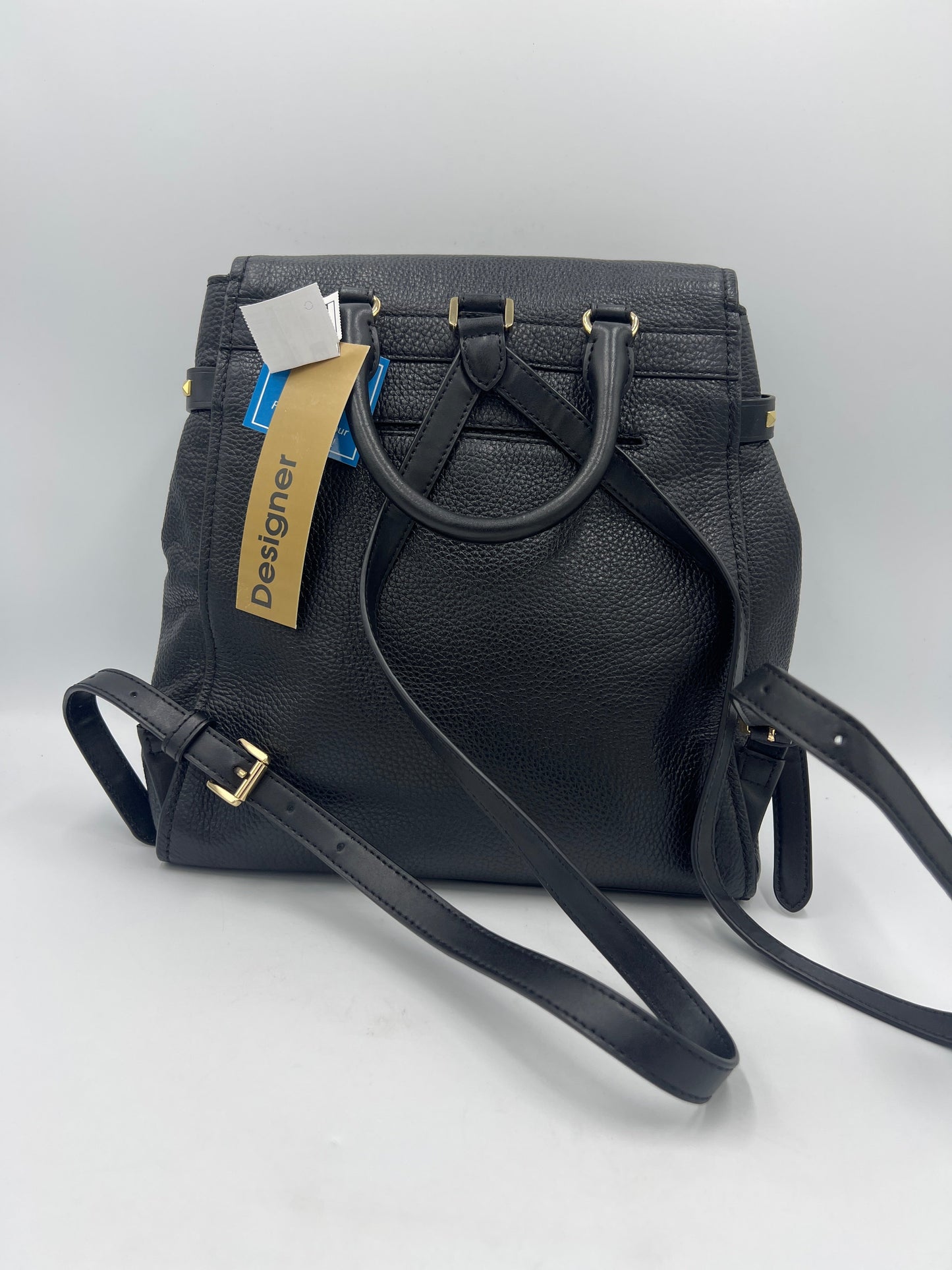 Like New! Leather Backpack Designer By Michael Kors