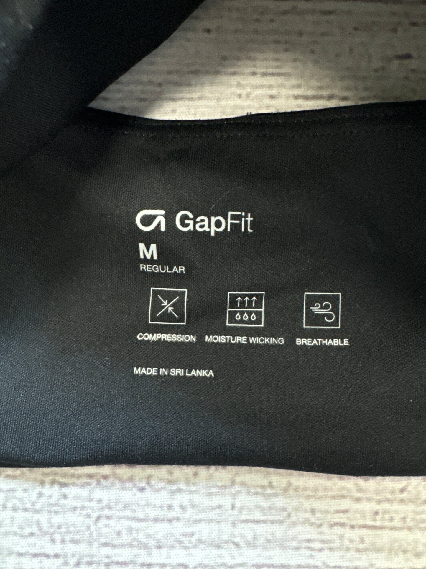 Athletic Bra By Gapfit In Black, Size: M