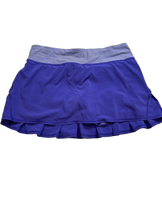 Athletic Skirt By Lululemon In Purple, Size: S