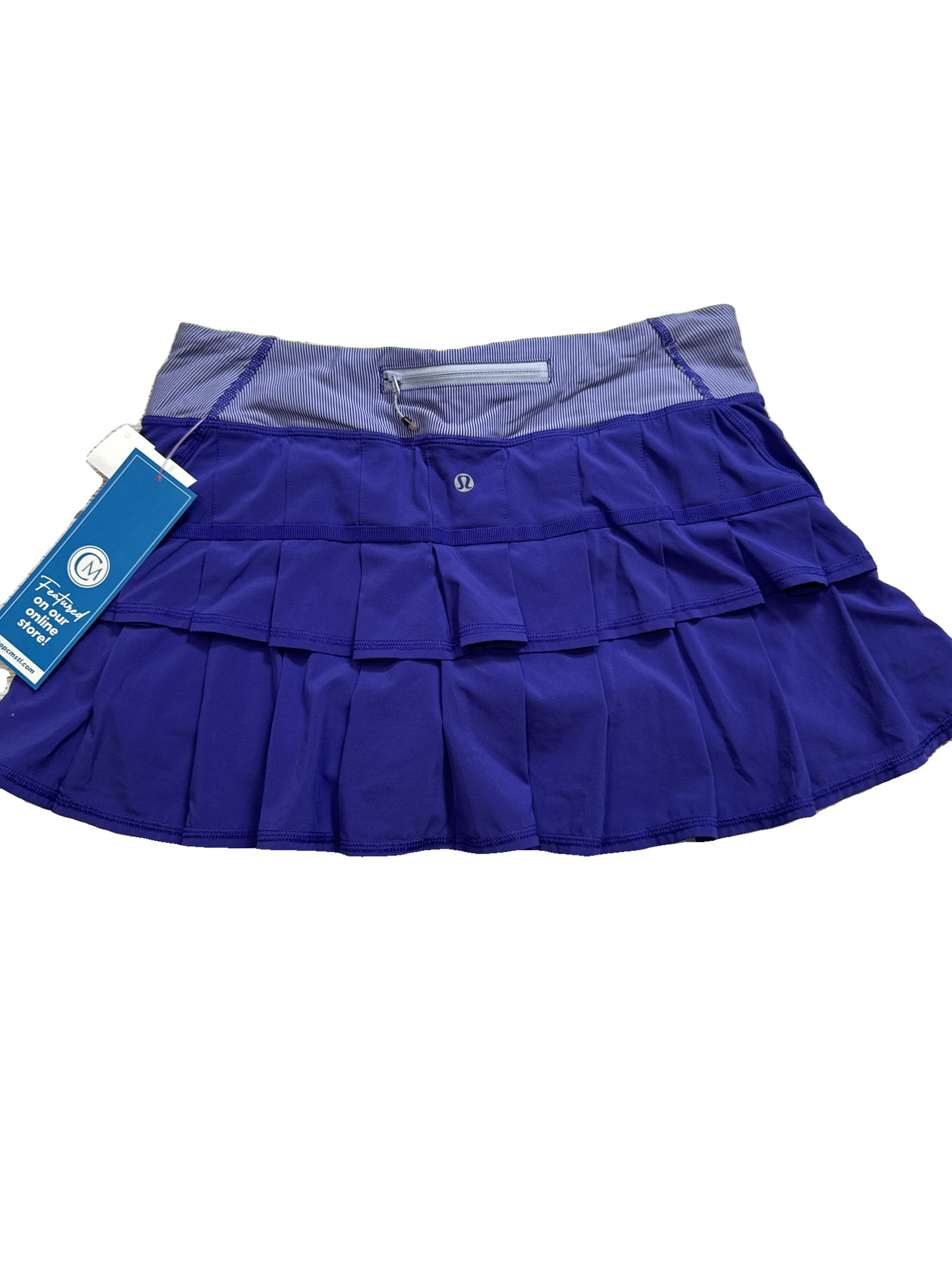 Athletic Skirt By Lululemon In Purple, Size: S