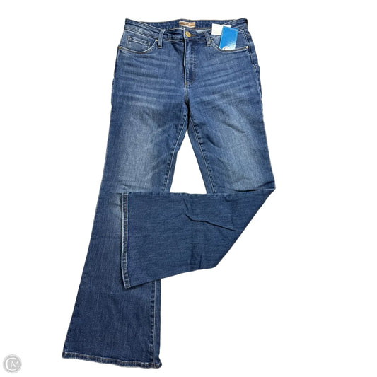 Jeans Flared By Kut In Blue Denim, Size: 6