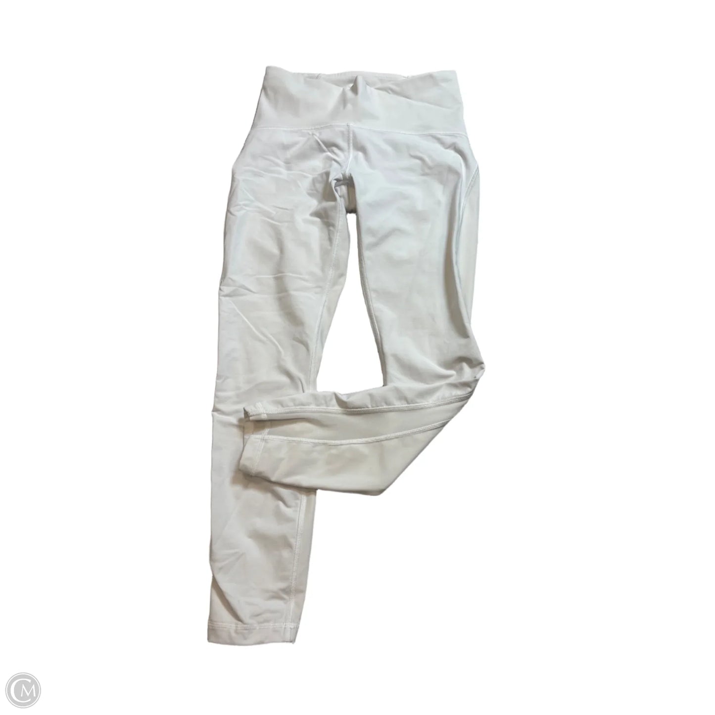 Athletic Leggings By Lululemon In White, Size: S
