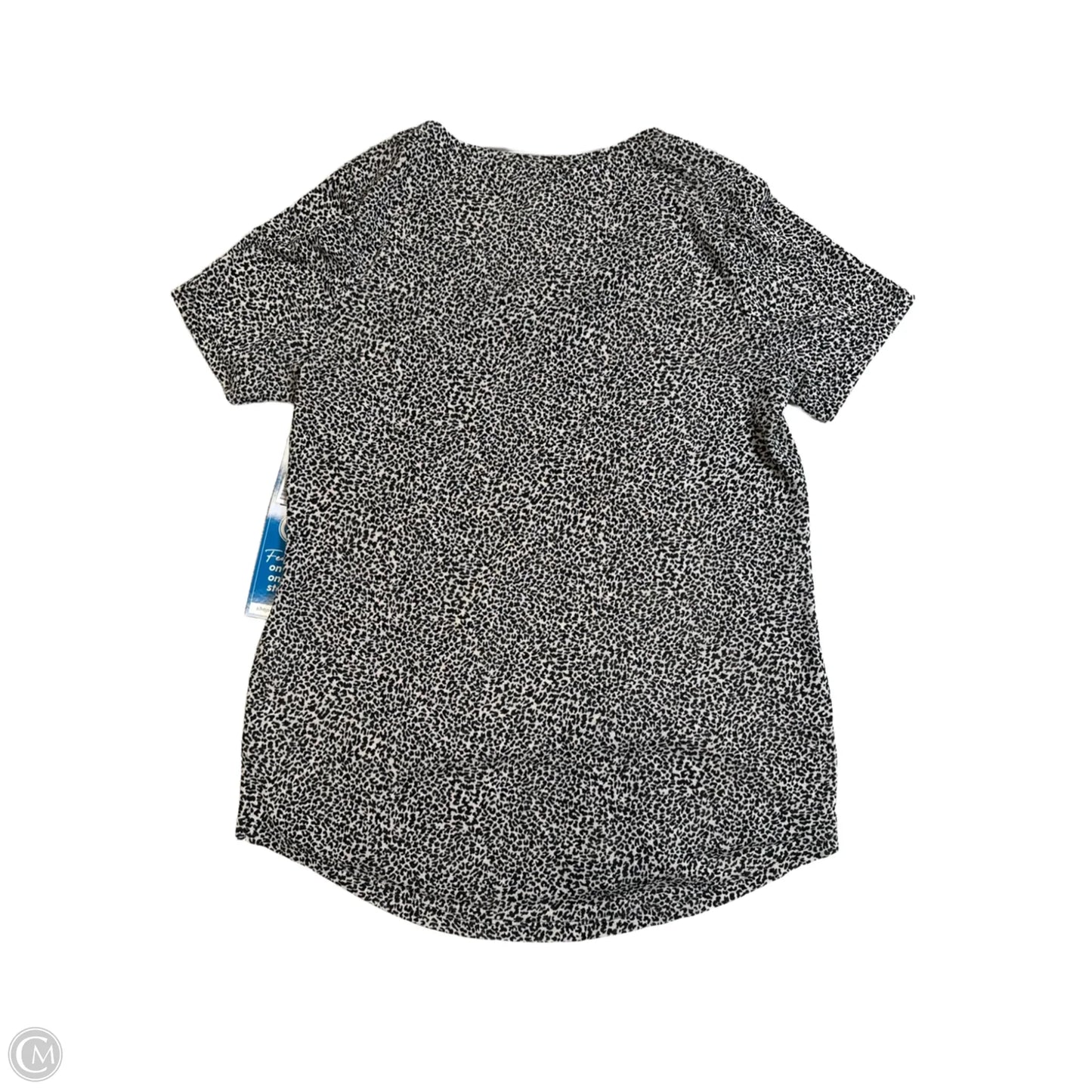 Top Short Sleeve By Athleta In Animal Print, Size: S