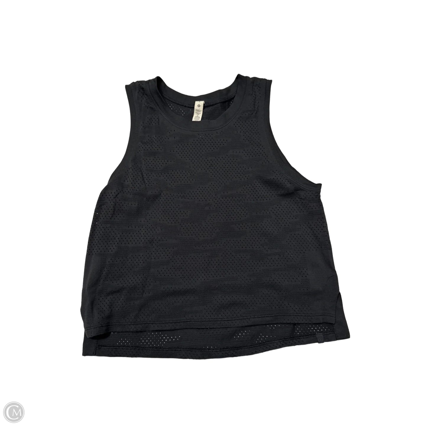 Athletic Tank Top By Lululemon In Black, Size: S