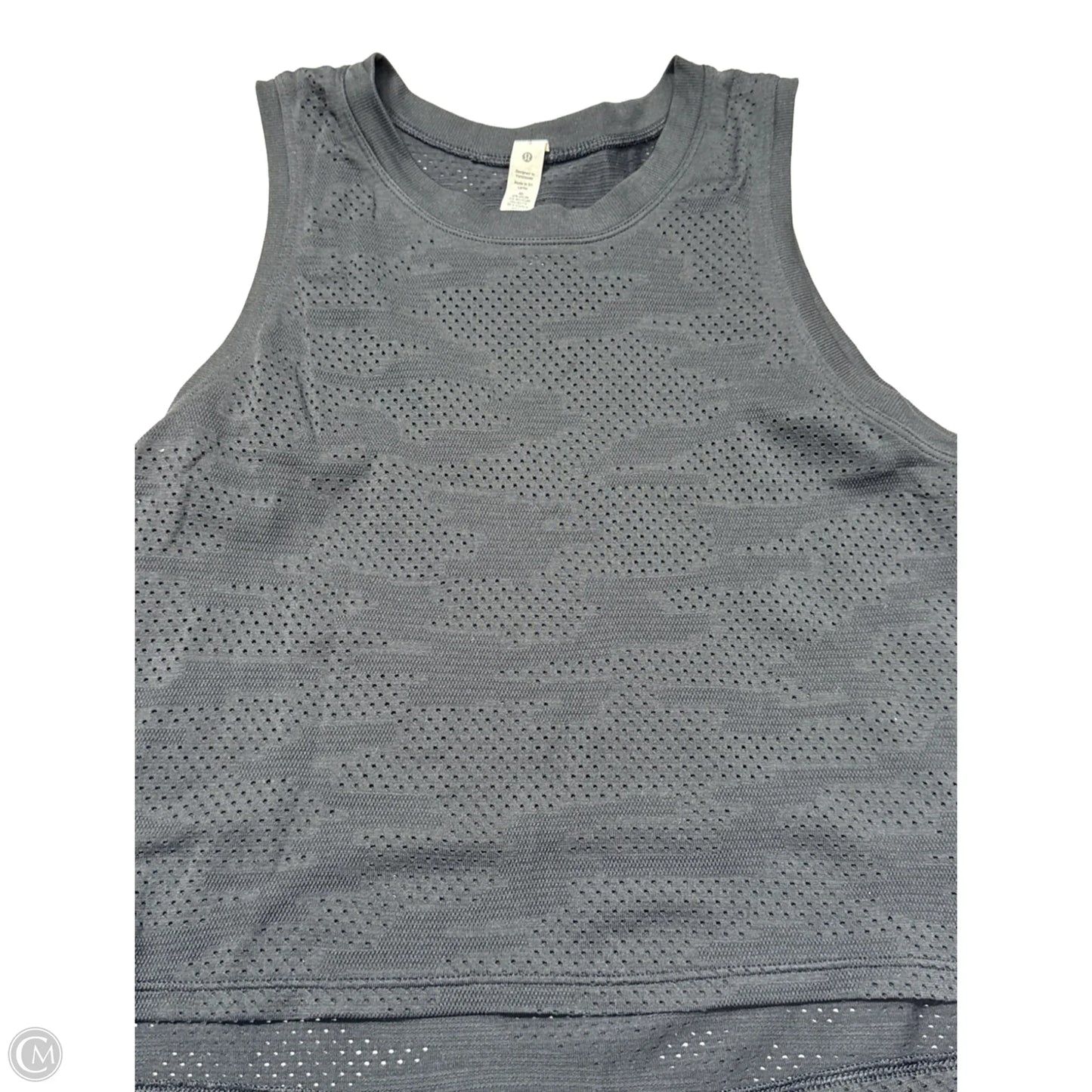 Athletic Tank Top By Lululemon In Black, Size: S