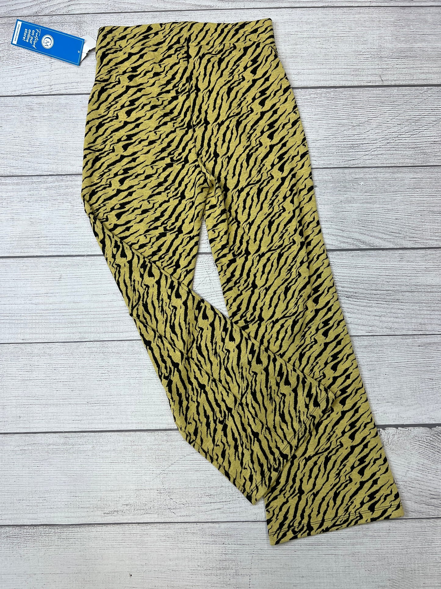 Animal Print Pants Ankle Free People, Size M