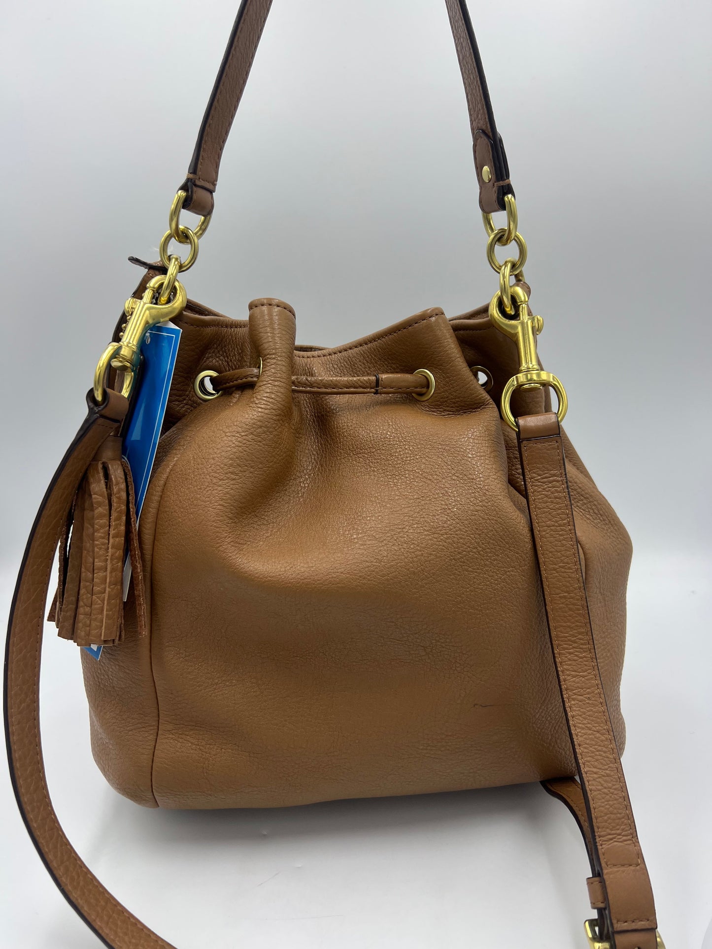 Coach Leather Hobo / Bucket Bag