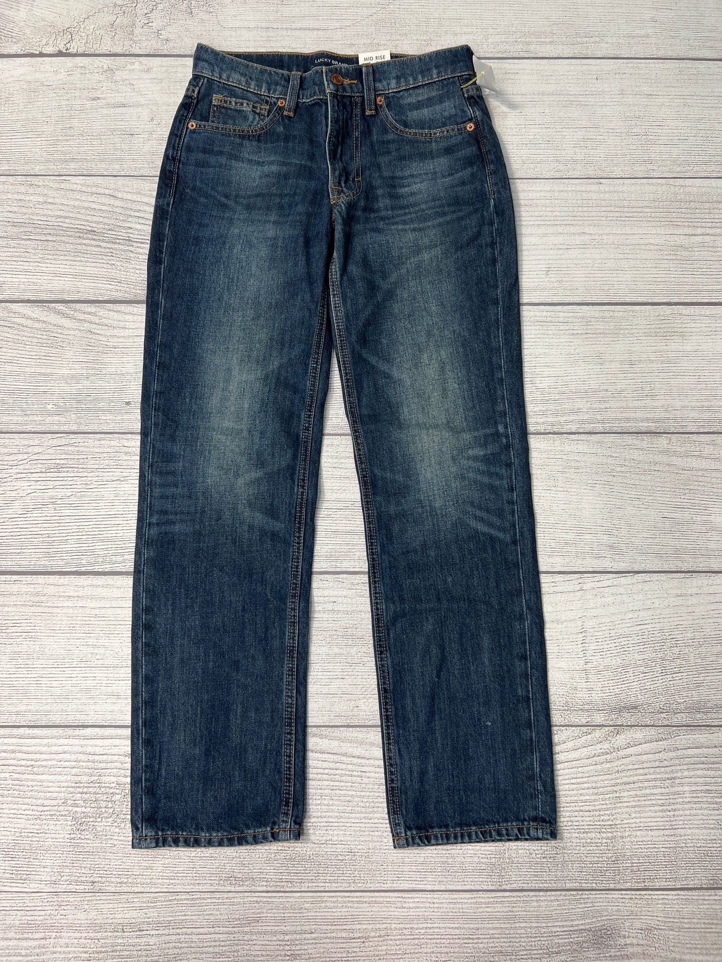 Jeans Relaxed/boyfriend By Lucky Brand In Denim, Size: 0