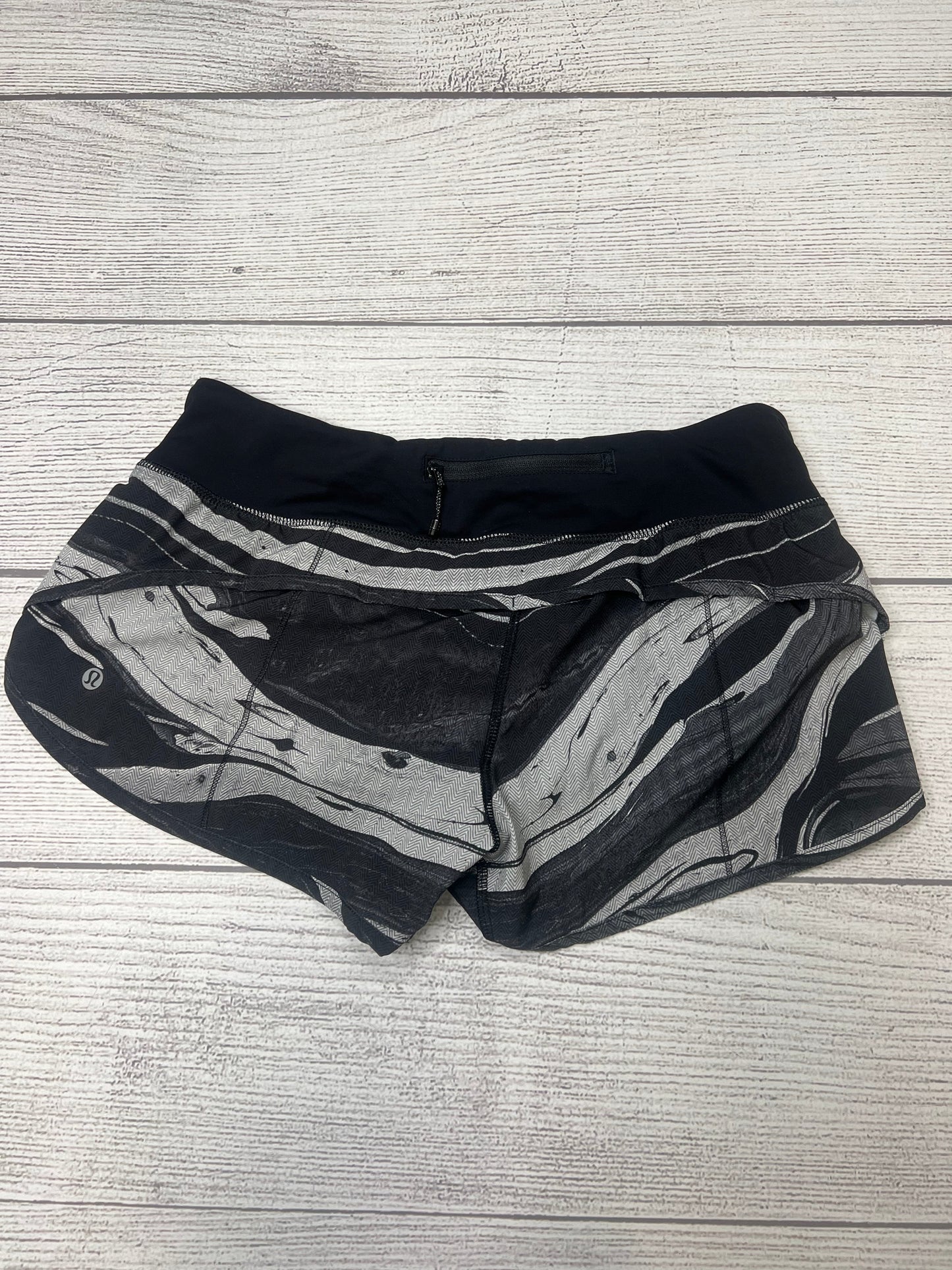 Athletic Shorts By Lululemon In Black, Size: 6