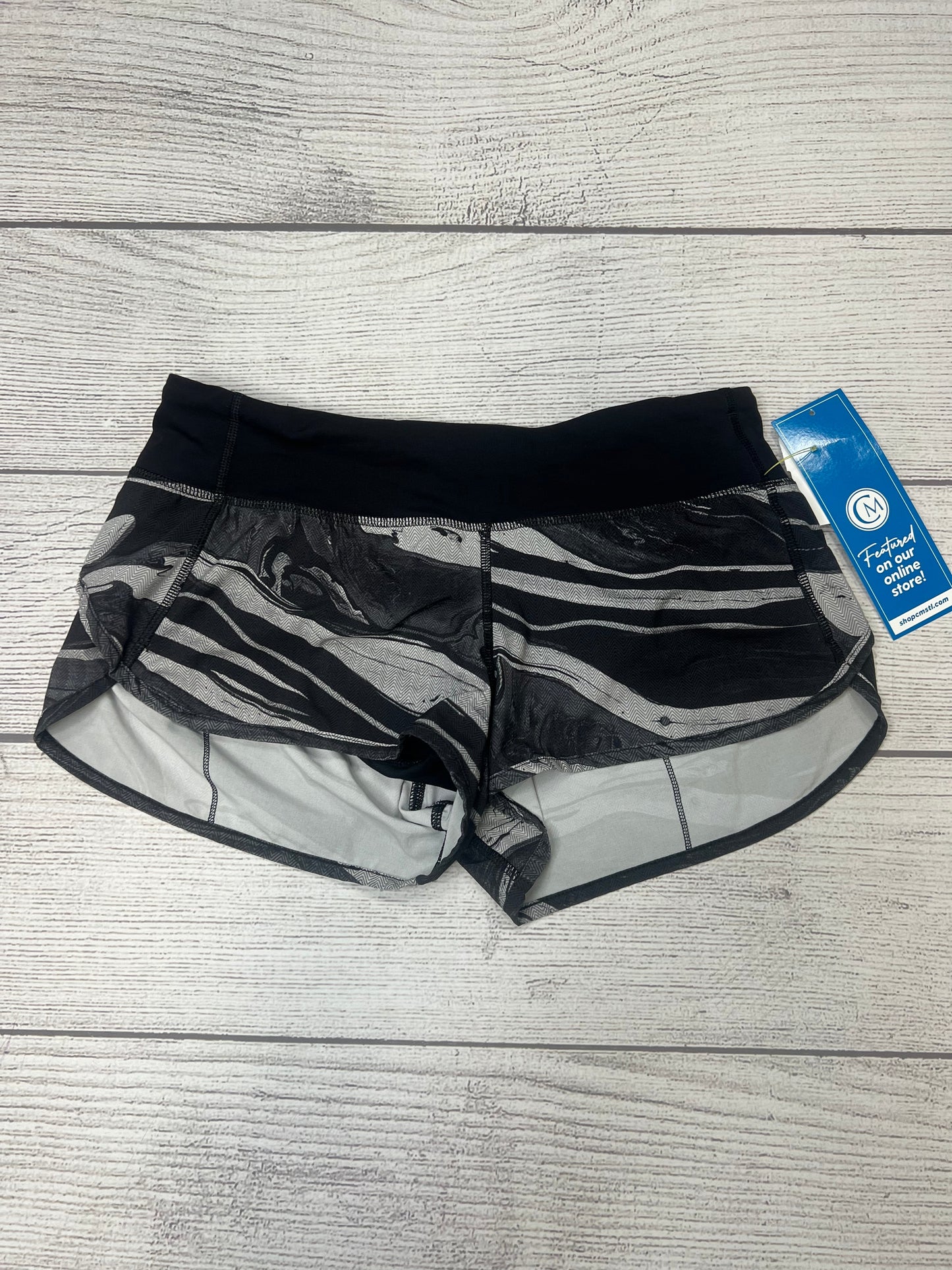 Athletic Shorts By Lululemon In Black, Size: 6