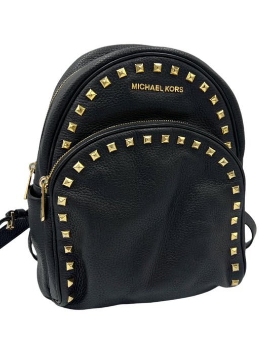 Leather Backpack Designer By Michael Kors