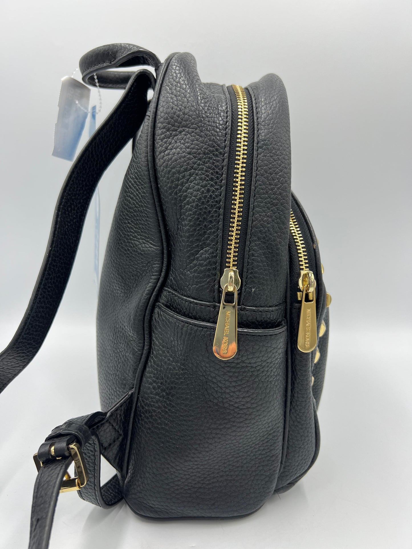 Leather Backpack Designer By Michael Kors