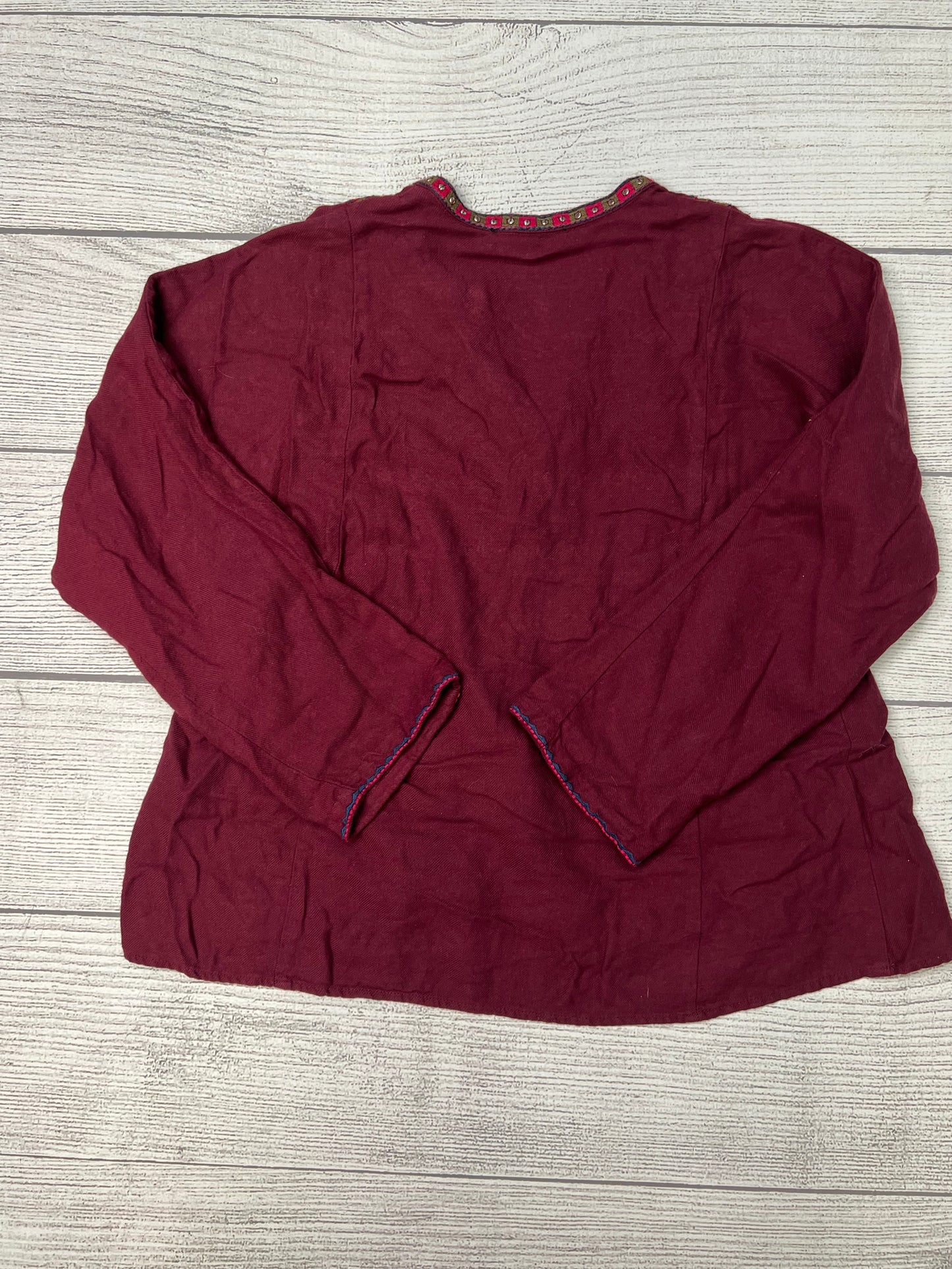 Top Long Sleeve By Madewell In Purple, Size: L