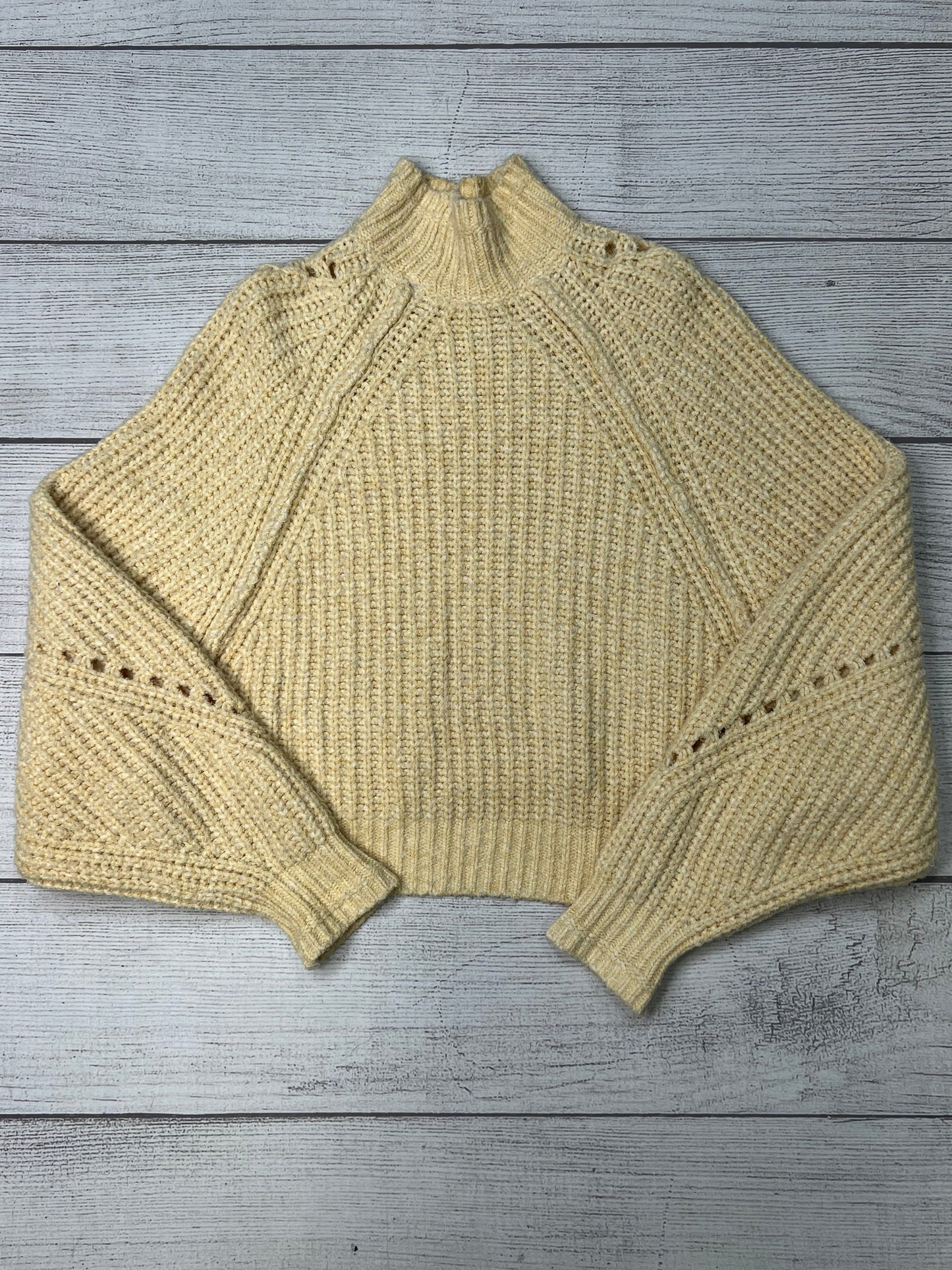 Sweater By Free People In Cream, Size: Xs