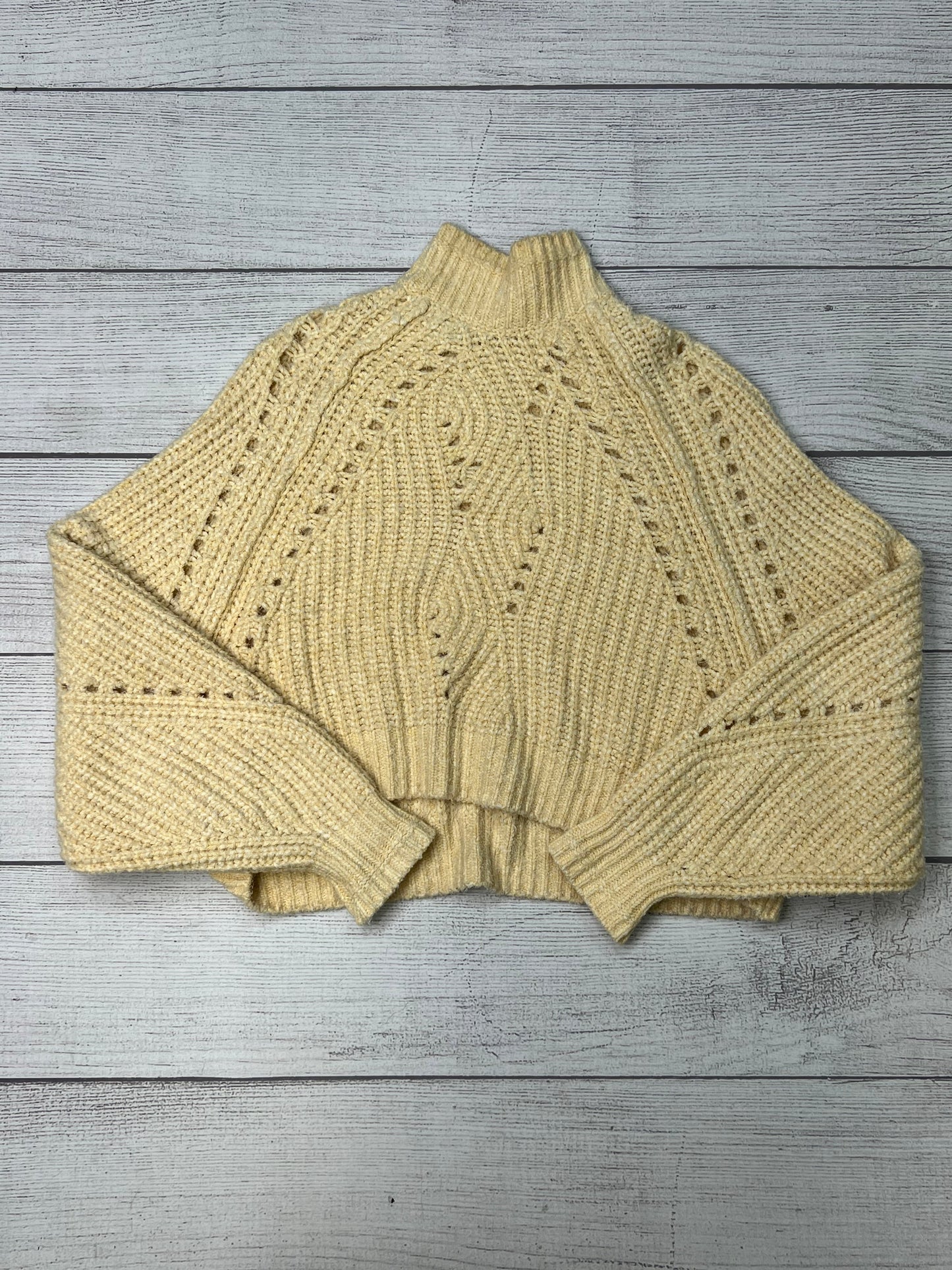 Sweater By Free People In Cream, Size: Xs