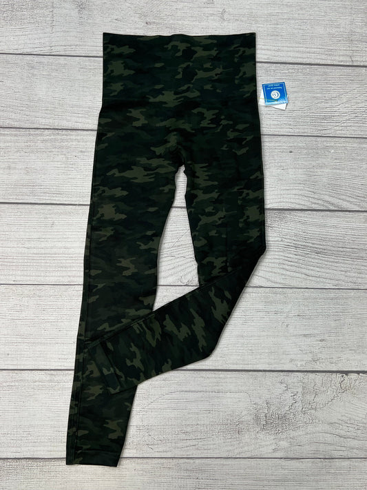 Leggings By Spanx In Camoflauge, Size: L