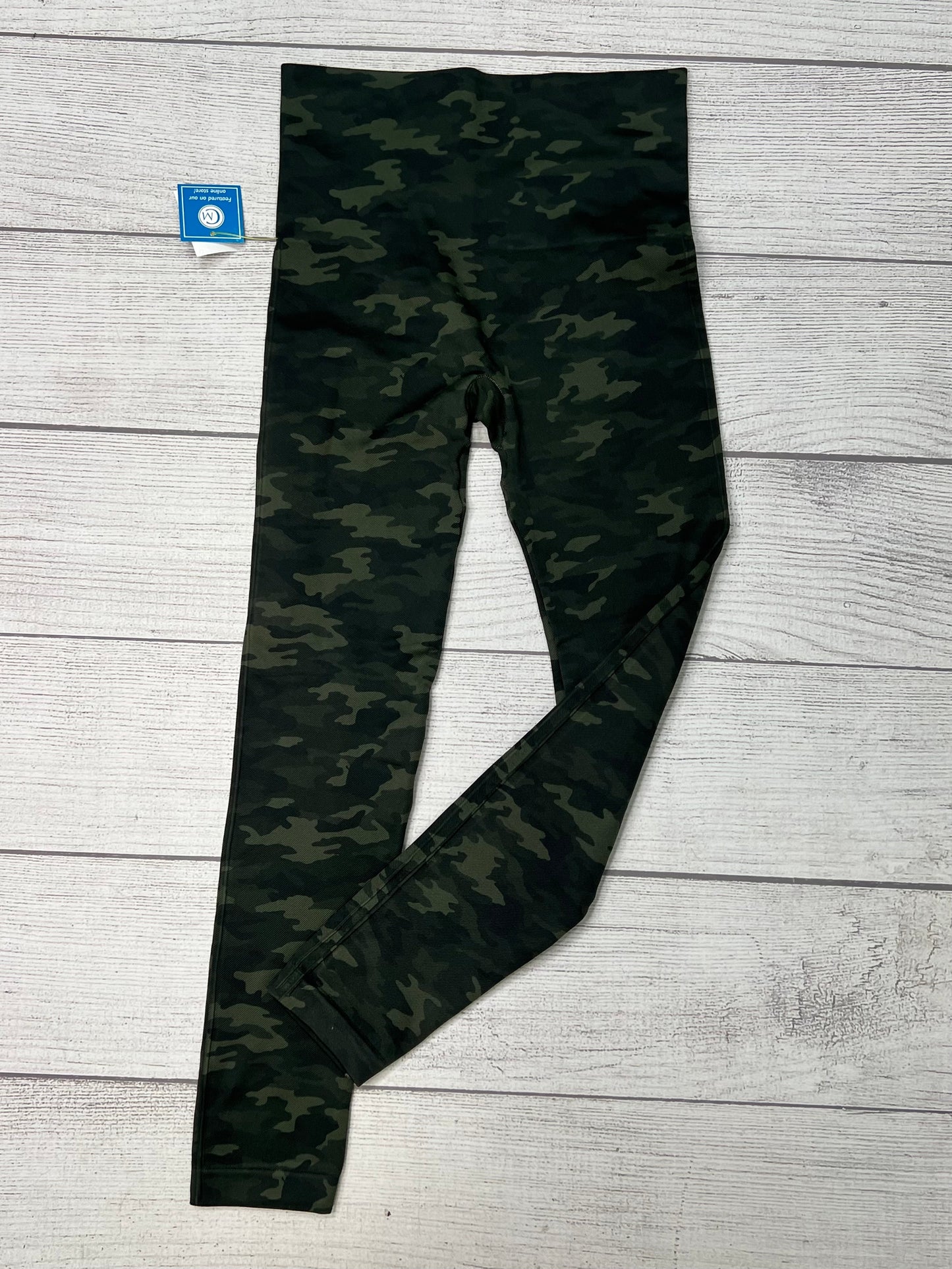 Leggings By Spanx In Camoflauge, Size: L