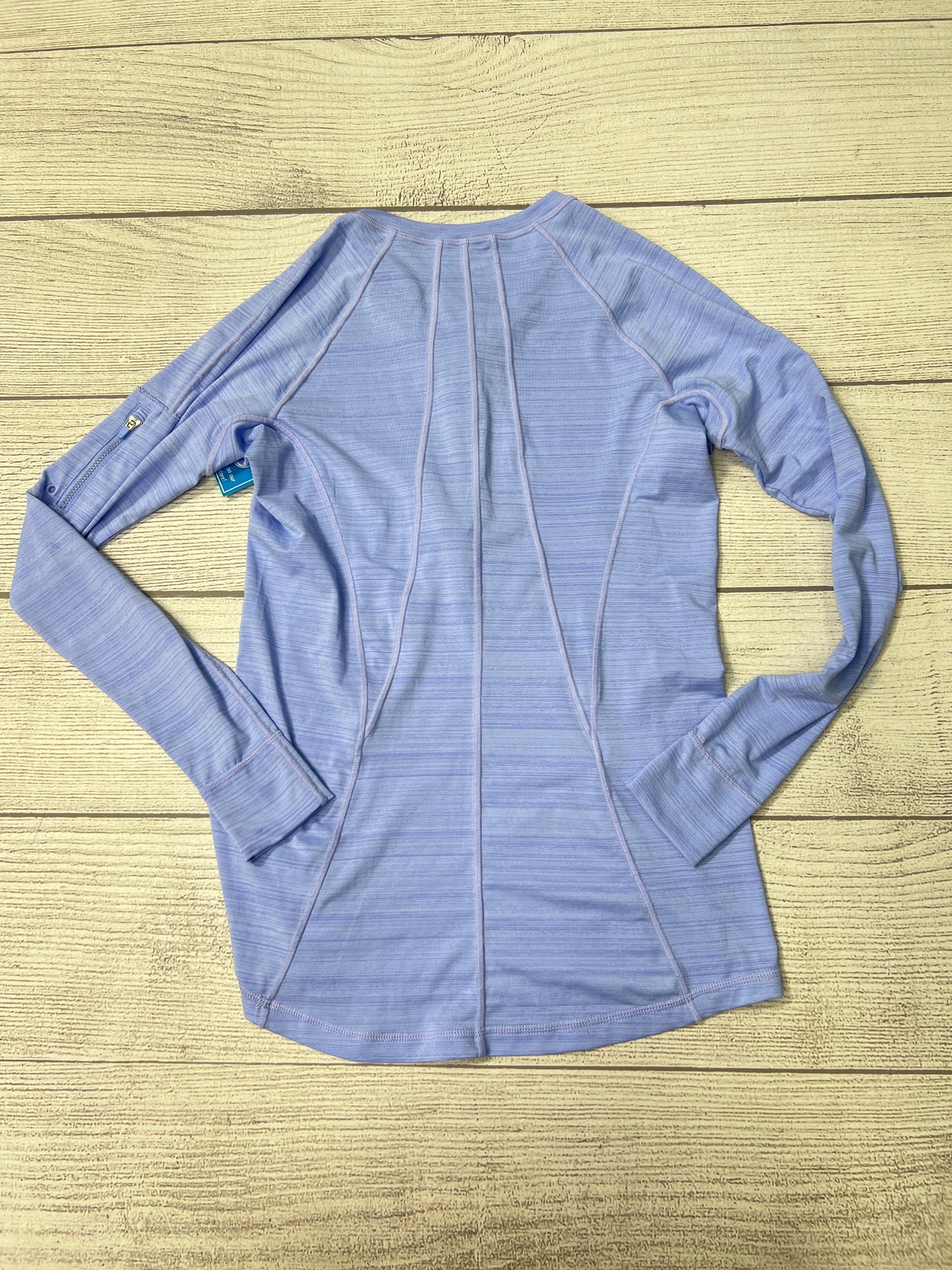 Athletic Top Long Sleeve Crewneck By Athleta In Purple, Size: S