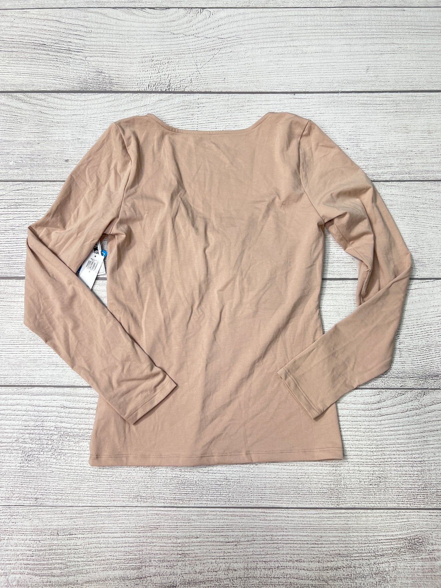 Top Long Sleeve By Old Navy In Brown, Size: S