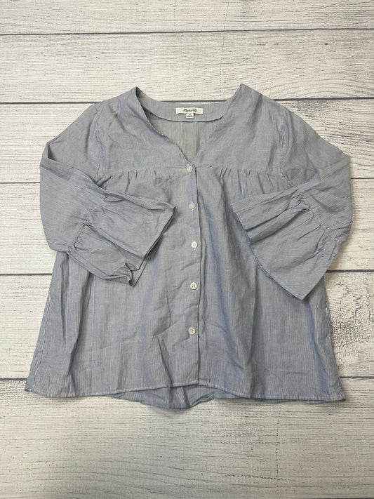 Blouse Long Sleeve By Madewell  Size: Xs